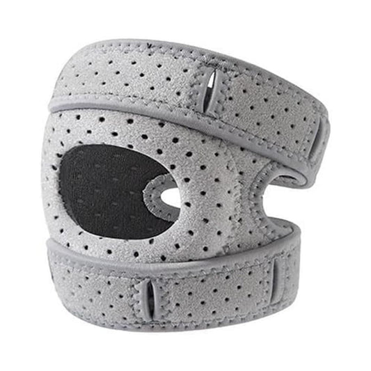 Professional Sports Knee Brace Meniscus Support for Running Hiking - Gray V1308-DSZKI-382-1