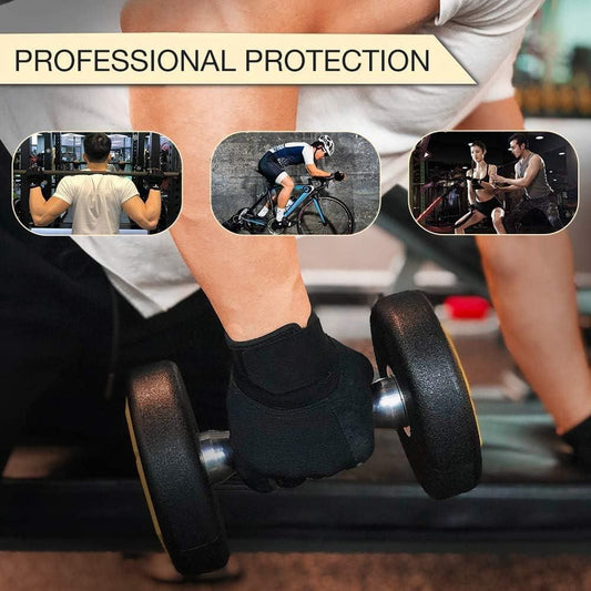 Fitness Gloves Half Finger Breathable Non Slip Weightlifting Training Workout Palm Support For Men And Women V1308-DSZKI-469-1