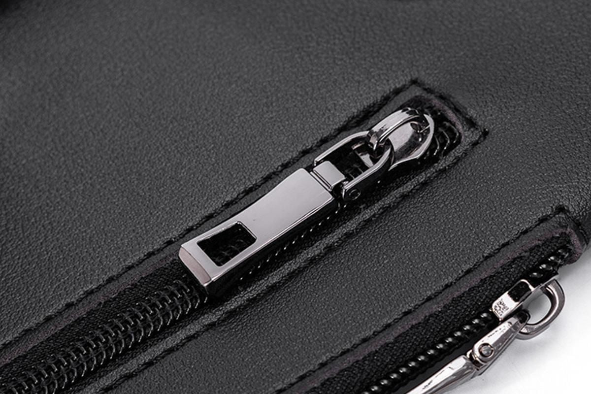 Outdoor Double Shoulder Armpit Bag with Multiple Pockets - Black V1308-DSZKI-53-2