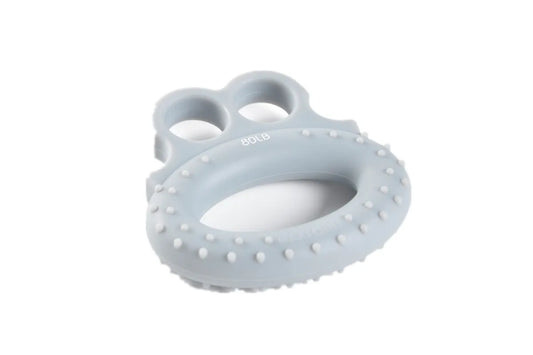 Strength Trainer Frog Points Finger Grip Ring Hand Grip Finger Strengtheners Grey 80Lb V1308-DSZKI-537-3