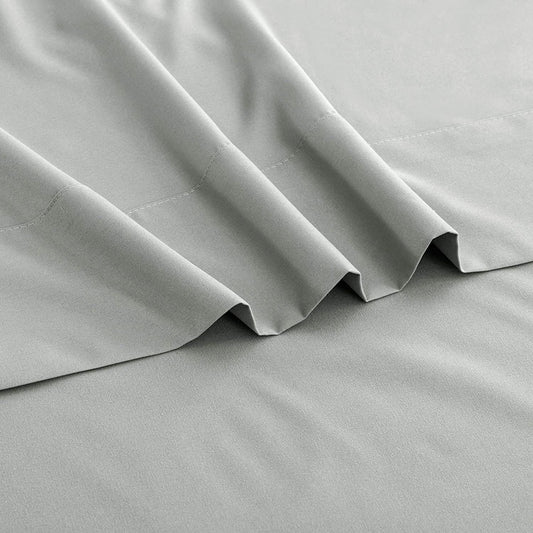 Elegant Comfort Premium Hotel Quality 1-Piece Single Flat Sheet, Luxury and Softest 2000 Thread Count Bedding V1317-QS9-AUS-CD-YH
