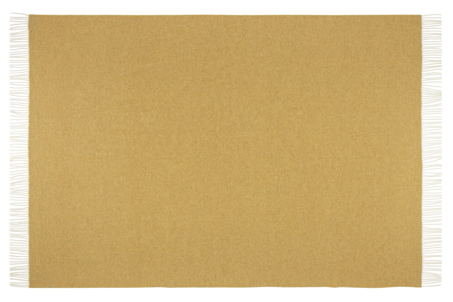 Hampton Throw - Merino Wool Blend - Ochre V164-HA11