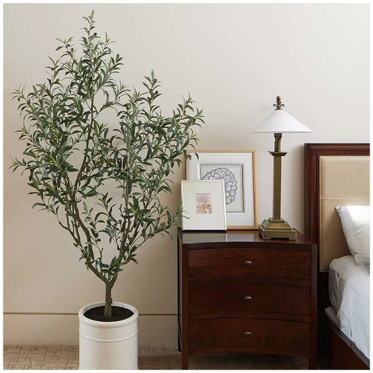 Artificial Olive Tree In French Crock Pot 2M V178-68922
