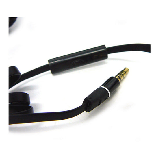 Black Holysmoke Motif On Ear Foldable Headphones V185-HPMTBK