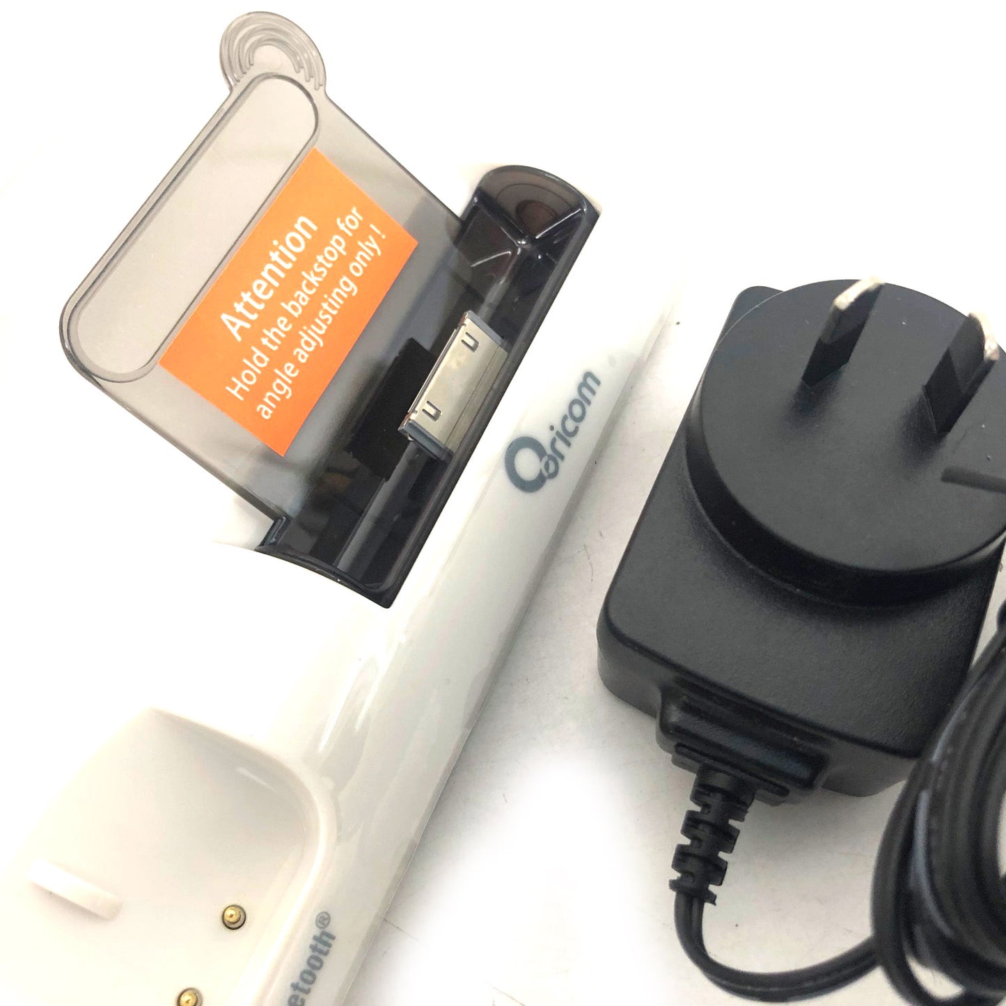 Oricom 30 Pin iPhone 4 4s iPod Charger & Cordless Bluetooth Handset white V185-I500WH