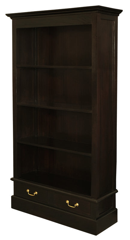 Tasmania 2 Drawer Bookcase (Chocolate) V199-BC002PNC