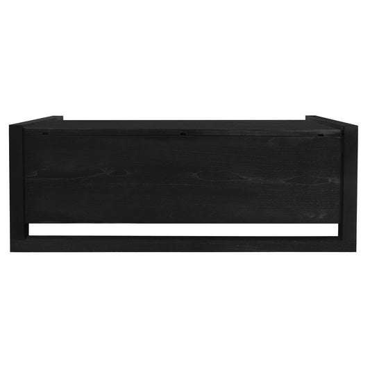 Jasper Blanket Box/Storage Bench (Black) V199-BE120BXJSPBW