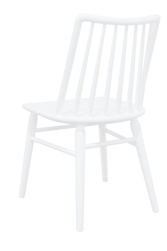 Riviera Solid Oak Dining Chair - Set of 2 (White) V199-CH050RVRSF2WH