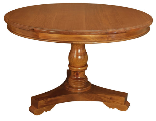 Tasmania Round Dining Table 120 cm (Light Pecan) V199-DT120RDLP