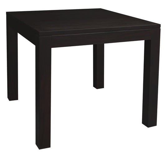 Amsterdam Solid Mahogany Timber Dining Table 90 x 90 cm (Chocolate) V199-DT9090TAC