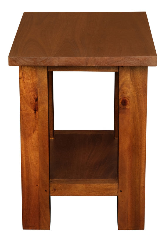 Tokyo Solid Mahogany Timber Lamp Table (Light Pecan) V199-LT000JSLP