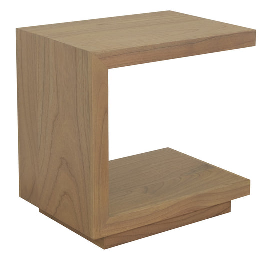 Oscar Solid Mindi Lamp Table (Natural) V199-LT045NMN