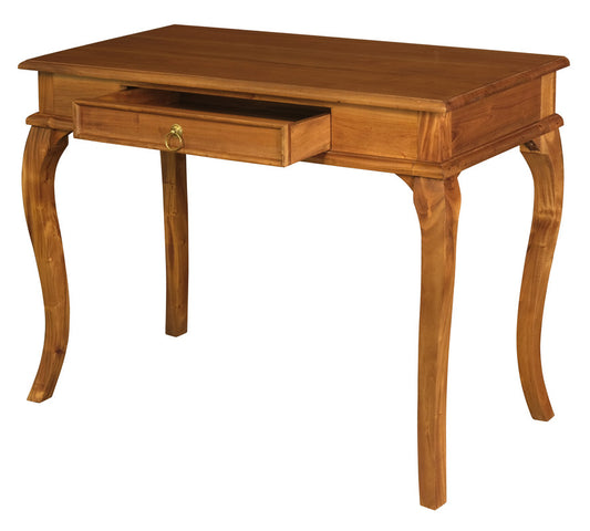 Queen Ann 1 Drawer Sofa Table (Light Pecan) V199-ST001QALP