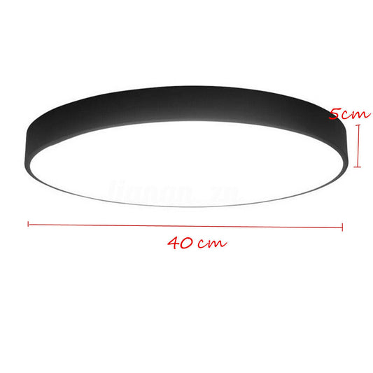 40CM LED Ceiling Light Modern Surface Mount Flush Panel Downlight Ultra-thin V201-FBA0040BL8AU
