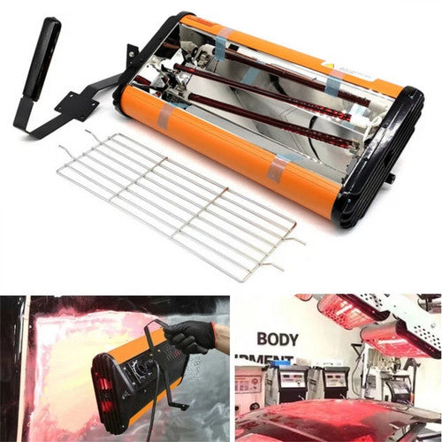 1200W Shortwave Infrared Paint curing Lamp Spray Painting Solary Baking Dryer V201-QHGMMOREONE006