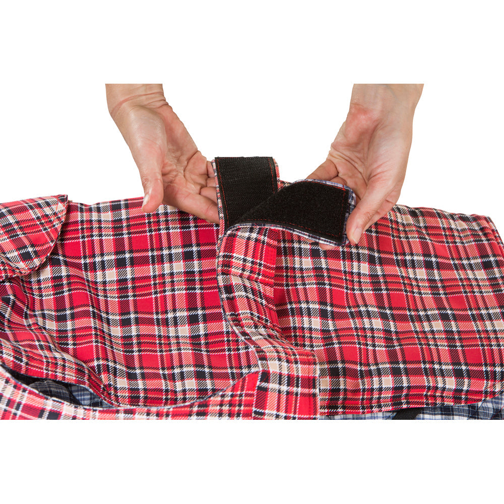 Tartan Red Dog Coat 45cm V208-CSTR-45