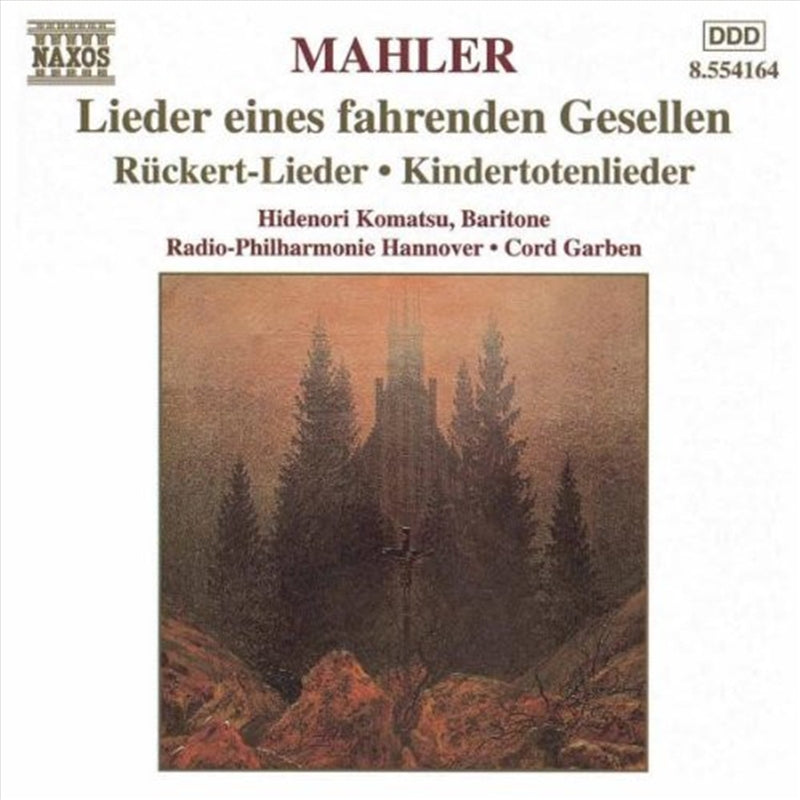 Mahler: Lieder Eines Fahrenden - Garben: Komatsu (Bar): Radio Philha Cd Album V210-2076443