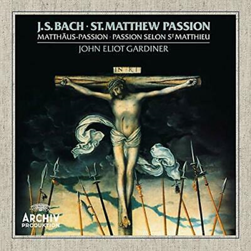 Bach: St Matthew Passion Bwv 2 - Monteverdi Choir: English Baroque S Cd Album V210-2661008