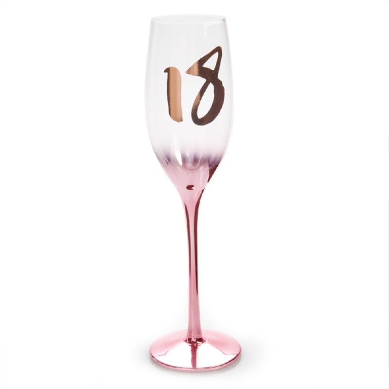 18th Birthday Blush Campagne Flute V210-2670264