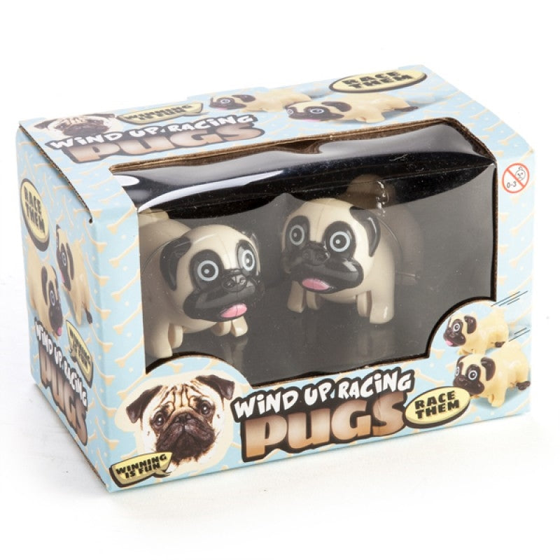 Wind Up Racing Pugs - Set of 2 V210-2671181
