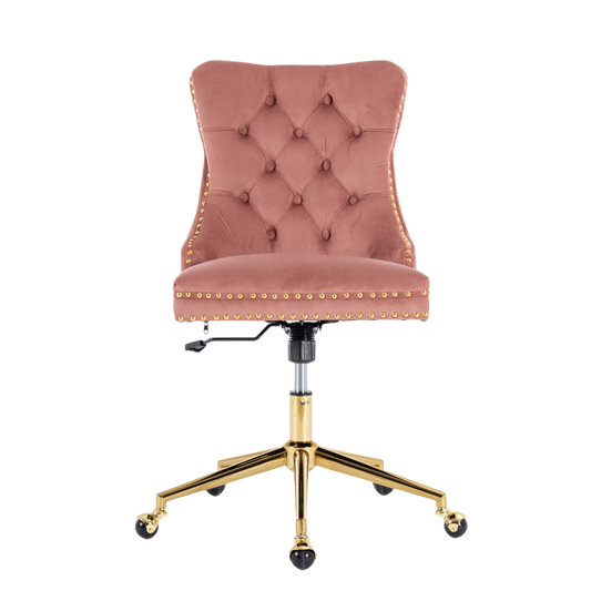 Velvet Home Office Chair- Pink V226-SW1823PK