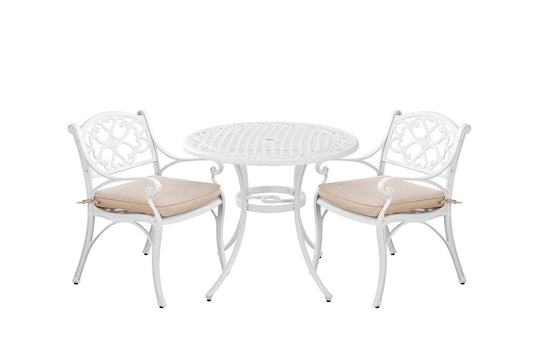 Marco Aluminium 3 Pce Setting(CAT-090 white + CAC-042 white) V231-CAS-090-3 WHITE