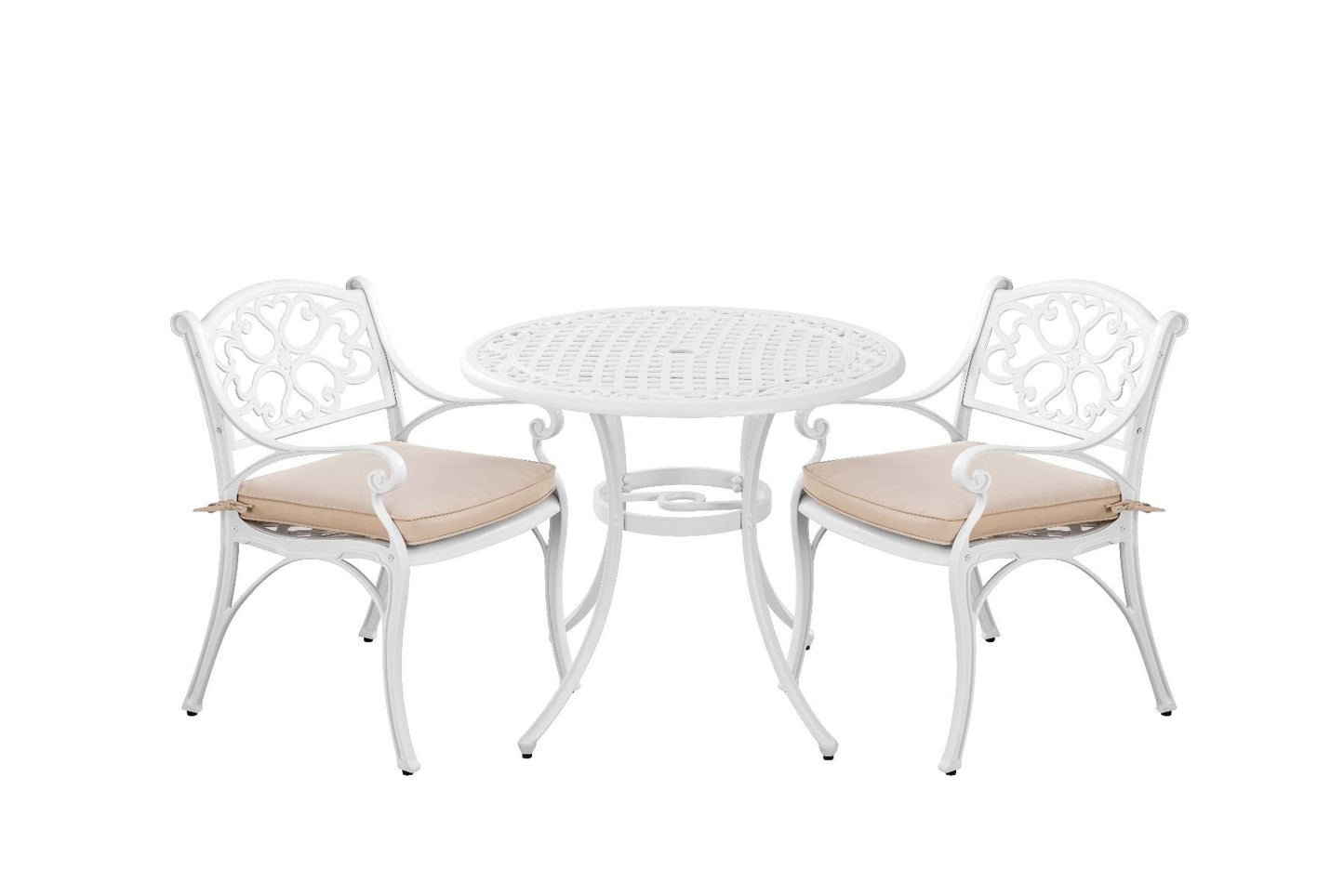 Marco Aluminium 3 Pce Setting(CAT-090 white + CAC-042 white) V231-CAS-090-3 WHITE