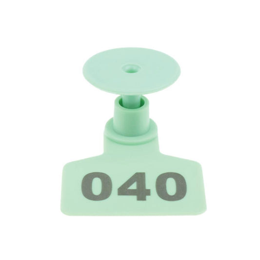1-100 Cattle Number Ear Tags Set - Green Pig Sheep Goat Livestock Label V238-SUPDZ-28747018141776