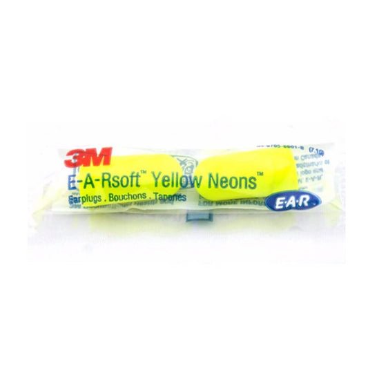200 Pairs 3M Foam Safety Neon Earplugs Workplace Noise Reduction Disposable Plug V238-SUPDZ-39395998793808