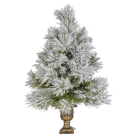 Christabelle 61cm Majestic Snow Tabletop Prelit Christmas Tree V240-112_OPMS2P