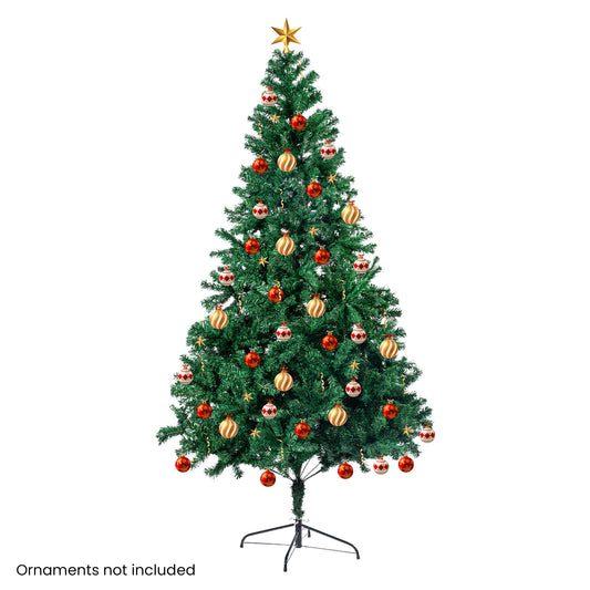 Christabelle Green Christmas Tree 2.4m Xmas Decor Decorations - 1500 Tips V240-CMT-BXS-213-GN