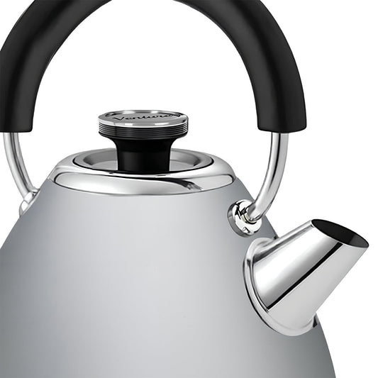 Morphy Richards 1.5L Venture Collection Pyramid Kettle in Steel Grey V240-MRVK15SG