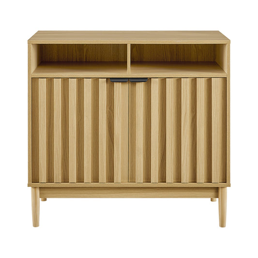 Sarantino Eleni 2-Door Sideboard Buffet Hallway Cabinet Storage Console Cupboard in Natural V240-TBL-751-00-NAT