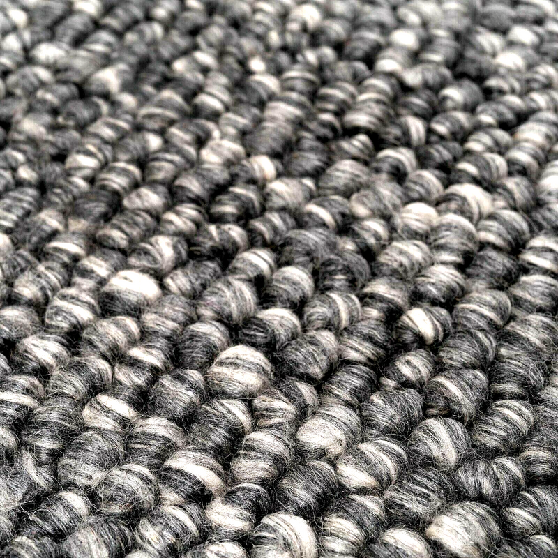 Wool Pebble Charcoal Lifestyle Rug 130x 180 cm V262-CR-STK-033CG