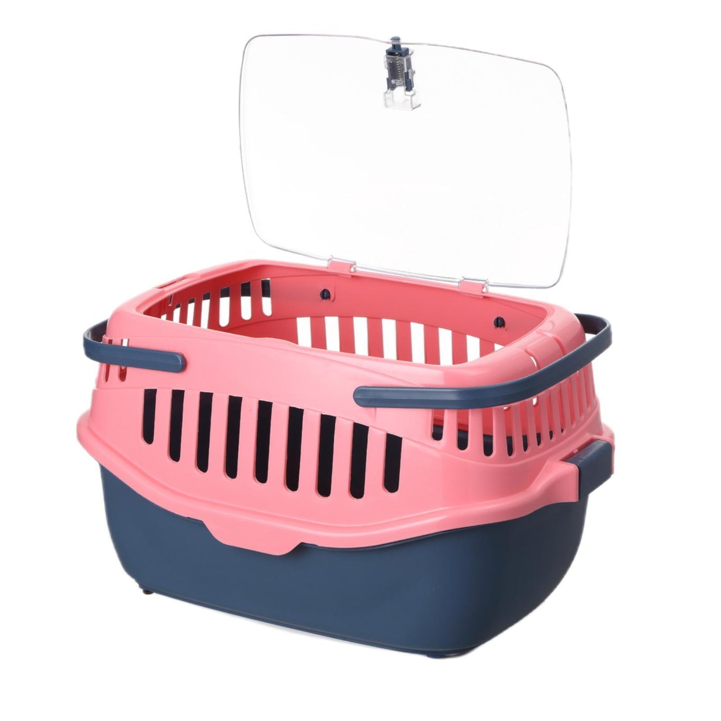 YES4PETS Medium Dog Cat Crate Pet Rabbit Guinea Pig Ferret Carrier Cage With Mat-Pink V278-BP199-PETCARRIER-M-PINK