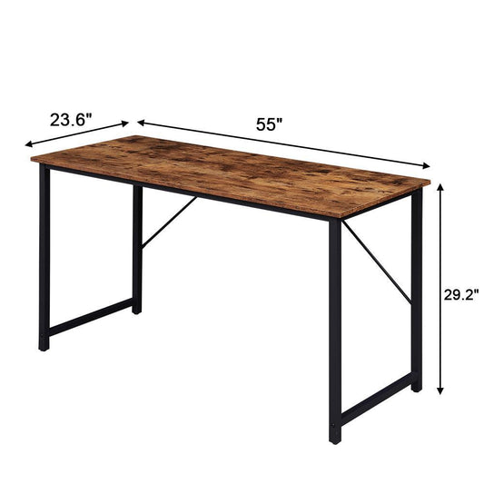 YES4HOMES Computer Desk, Sturdy Home Office Gaming Desk for Laptop, Modern Simple Style Writing Table, V278-M7911F-OFFICE-DESK