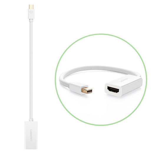 UGREEN Mini DP to HDMI Female converter cable 18CM (10460) V28-ACBUGN10460
