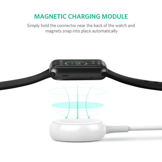 UGreen Apple Watch Magenatic Charger White 50518 V28-ACBUGN50518