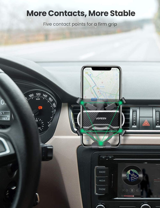 UGREEN 80871 Gravity Phone Holder for car with Hook V28-ACBUGN80871-1