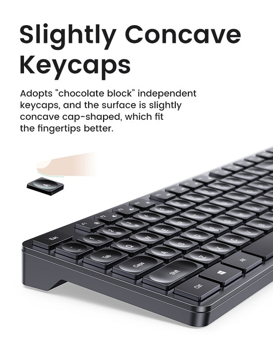 UGREEN 90250 104-Key layout 2.4G Wireless Keyboard V28-ACBUGN90250