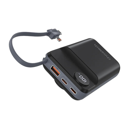 CHOETECH B696-BK 20000mAh 22.5W USB-A + USB-C x 2 + MagLeap Wireless Charge Power Bank Black V28-ELECHOB696BK