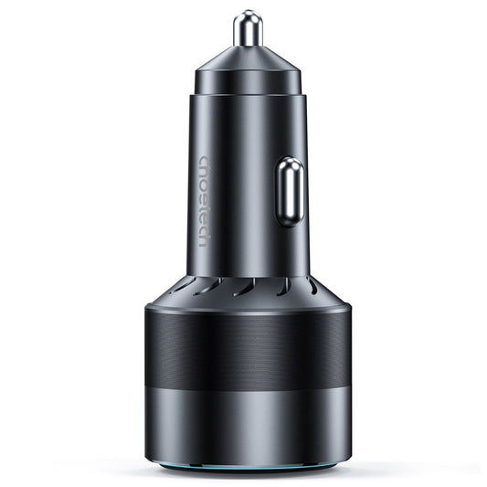 CHOETECH TC0011 130W 3 Ports (Dual USB-C Port PD3.0 + USB-A Port) Fast Car Charger V28-ELECHOTC0011