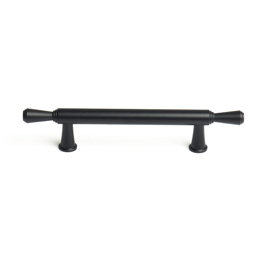 Black Zinc Kitchen Cabinet Handles Drawer Bar Handle Pull 96mm V324-6892BK-96