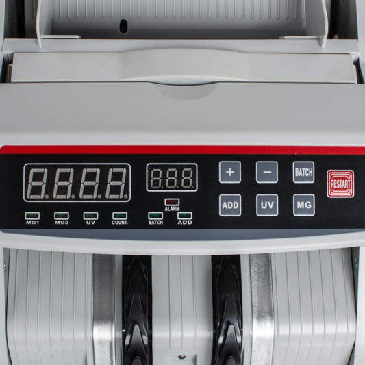 Australian Money Bill Note Counter Counterfeit UV/MG/IR Detector Machine Auto Counting V324-CS-BCOUNTER