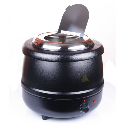 13L Restaurant Electric Buffet Food Warmer Commercial Food Warmers Soup Warmer V324-ELCPOT-13LBK