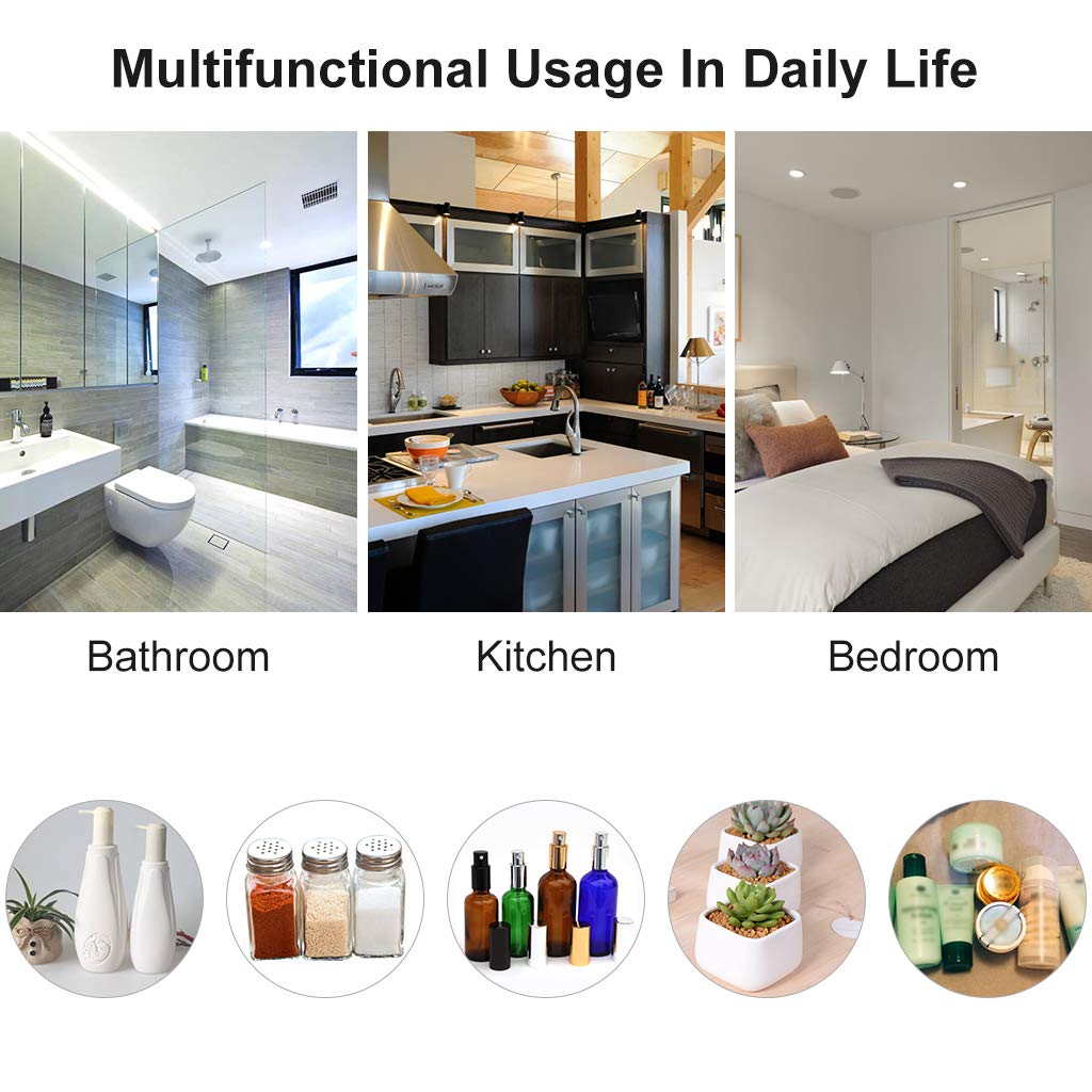 Brushed Bathroom Shower Shelf Kitchen Rack Storage Shelves Shampoo Holder Organizer V324-HO-23TOWHOLD-SI