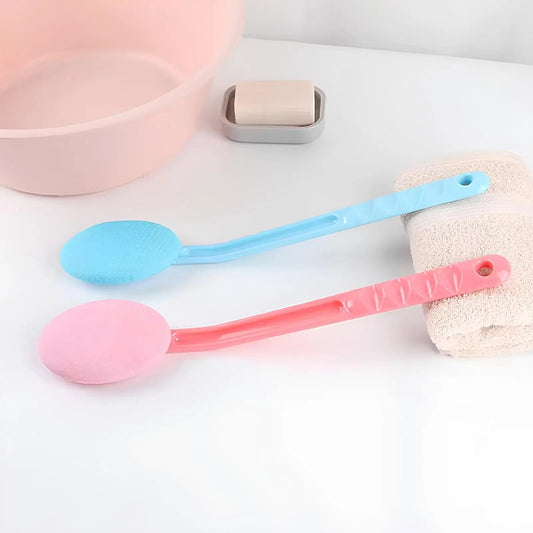 Back & Body Self Bath Brush Lotion Applicator - Blue V346-LOTION-BLUE