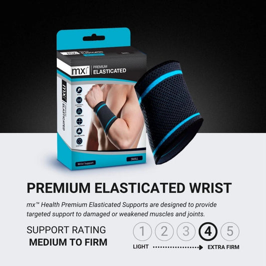 MX Health Premium Elasticated Wrist Support - Small V346-MX72511