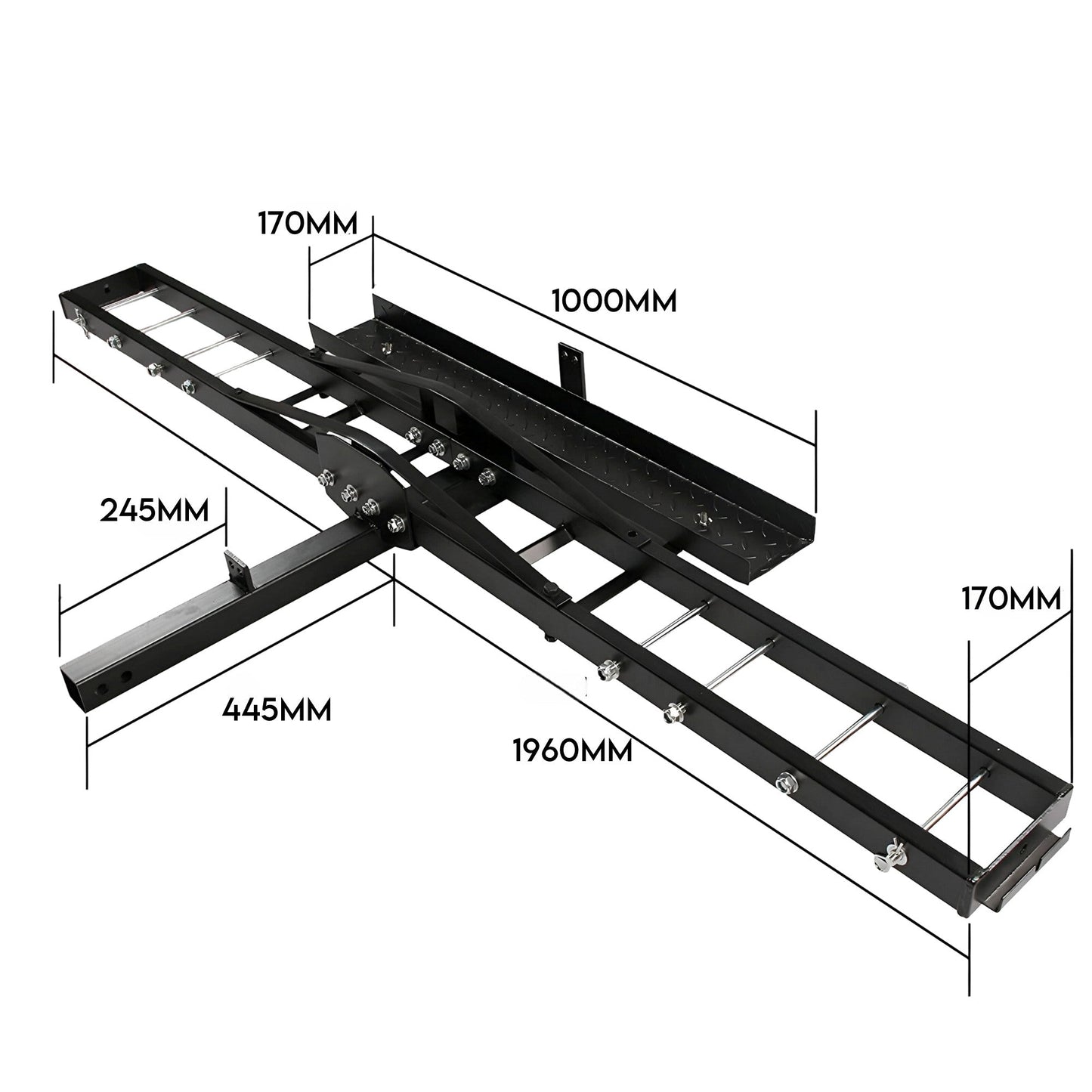 Motorcycle Motorbike Carrier Rack Towbar Arm Rack Dirt Bike Ramp V379-MOTORCRN602407