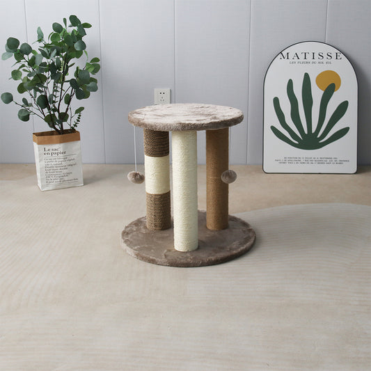 CATIO Multiple Cat Scratching Post With Cat Perch V390-C7147